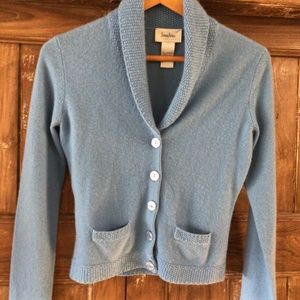 Neiman Marcus Cashmere Button up sweater